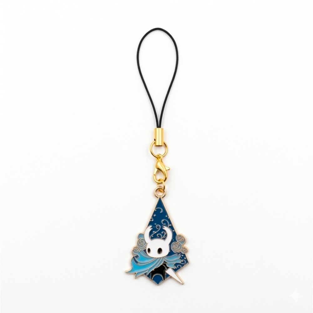 The Knight Hollow Knight Phone Charm Keychain Handmade BUNDLE 2 Save